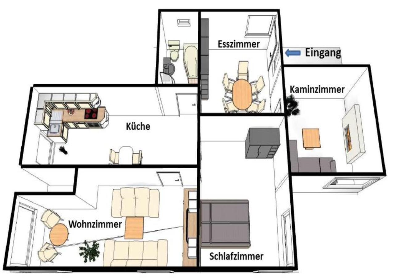 Ferienwohnung Deutschmann Dahlen Exterior foto